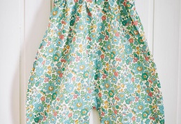 Barboteuse turquoise longue