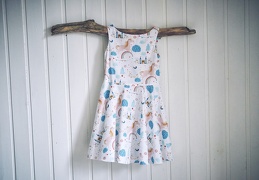 Robe Mini Demoiselle Licorne et chateau!