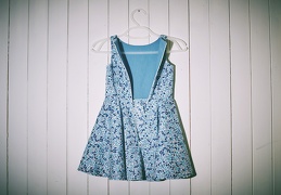 Robe Mini Demoiselle Wiltshire Blue Crystal