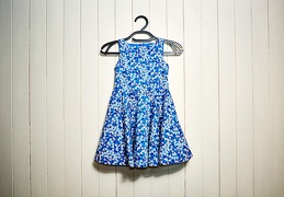 Robe Mini Demoiselle Mitsi Outremer