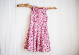 Robe Mini Demoiselle Wiltshire Bougainvillée