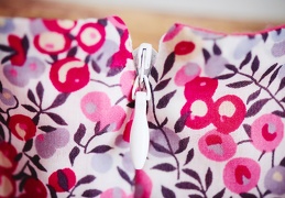Robe Mini Demoiselle Wiltshire Bougainvillée