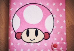 Toadette en appliqué feutrine 